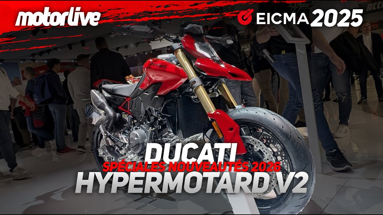 DUCATI HYPERMOTARD V2 - EICMA 2025