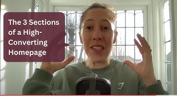 The 3 Sections of a High-Converting Homepage (and how to write them)