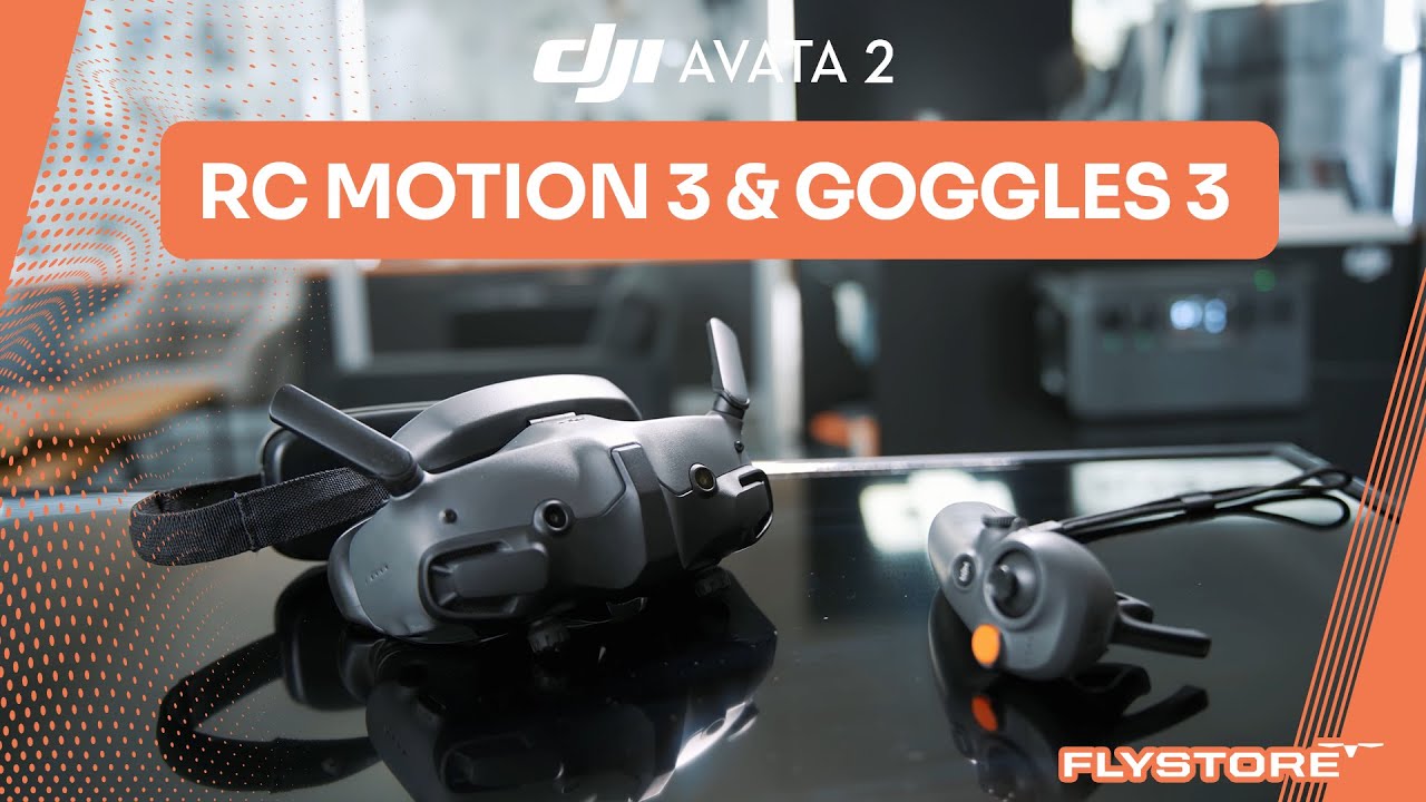 DJI RC MOTION 3 & DJI GOGGLES 3 - ZESTAW IDEALNY DO FPV? - YouTube