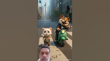 Shock Shock! The poor kitten has the Transformer #cat #ai #shorts #story #kitten #autobots #cartoon