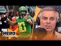 Colin Cowherd plays the 3-Word Game with notable NFL Draft prospects | THE HERD