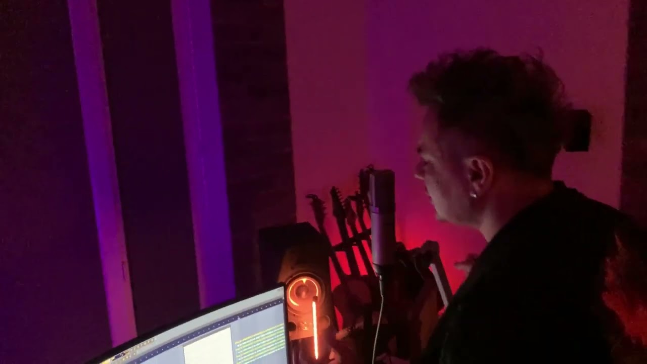 Making of 'Echoes of a brighter day' 🤘🎼🎤 