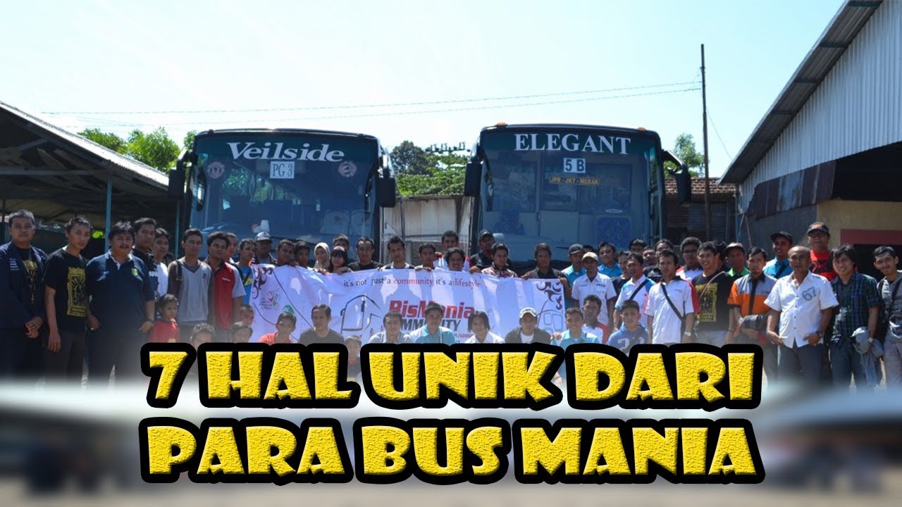 7 Hal Unik Dari Para Bus Mania