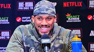 Anthony Joshua FIRST WORDS on KO of Jake Paul