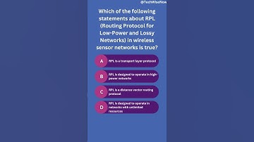 🌐 RPL Routing in Sensor Networks || #shorts #learning #knowledge