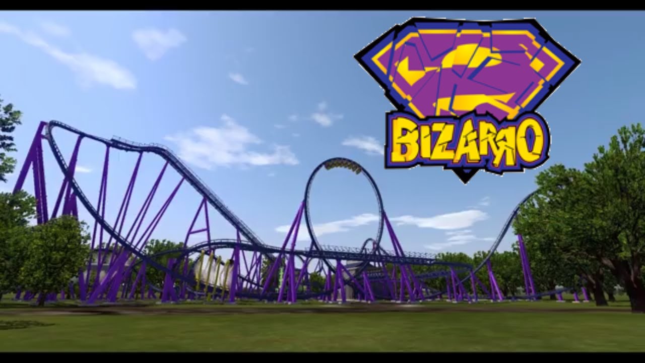 Bizarro Re Creation Six Flags Great Adventure No Limits 2 Youtube