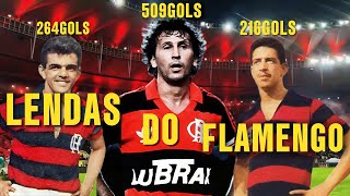 OS 10 MAIORES JOGADORES DA HISTORIA DO FLAMENGO ATE HOJE 2024 - O avanço regrediu !