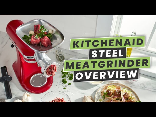 Kitchenaid Metal Food Grinder Attachment - RKSMMGA