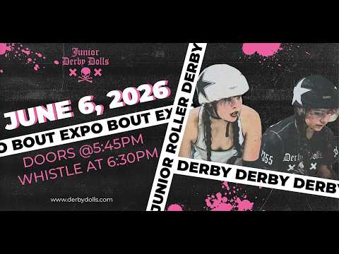 LADD 2026:  Junior LA Derby Dolls Expo Bout: White Lightning vs. Black Metal
