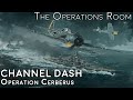 Channel Dash; Scharnhorst and Gneisenau Run the British Blockade - Time-Lapse