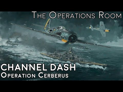 Channel Dash; Scharnhorst and Gneisenau Run the British Blockade - Animated