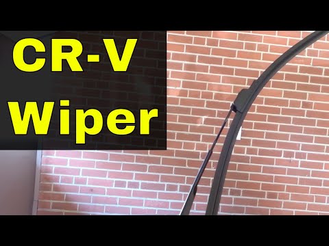 How To Replace Windshield Wiper On A Honda CR-V (2017)