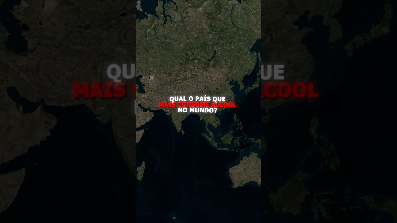 Qual país mais consome alcool no mundo? #geografia #geopolitica #mapas