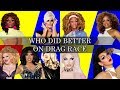 Who did better on Drag Race? — 4 in 1 Edition
