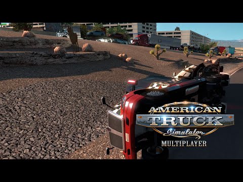American Truck Simulator Multiplayer Las Vegas Konvoyu #3 (ATSMP)