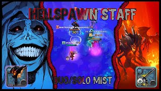 HELLSPAWN STAFF │DUO/SOLO MIST BUILD │ Albion Online EU