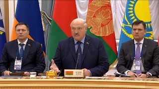 Лукашенко: Думаю, Путин не обидится, если скажу! // Путин, Токаев, Рахмон и Жапаров в Минске. ОДКБ