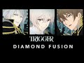 TRIGGER『DAIMOND FUSION』(日本語 中文 Romaji) Color coded  lyrics