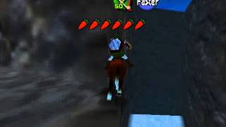 Ocarina of Time - Epona Falls into Gerudo Valley Glitch