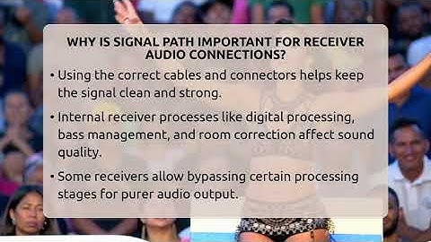 Why Is Signal Path Important For Receiver Audio Connections? - Audio Gear Insider