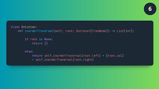 6 - Leetcode | Binary Tree Inorder Traversal (شرح بالعربى)