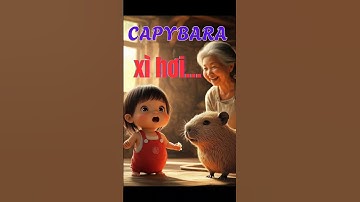 Capybara troll Baby Three khiến bà ngoại cười xỉu! #Capybara #BabyThree #CapyTroll