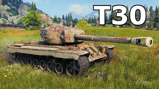 World of Tanks T30 - Frontal Attack