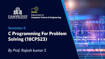 String Programs: without using built-in Functions | II SEM | C Programming | Vtu Syllabus | CITech.