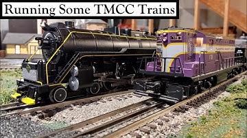 Running Some TMCC Trains