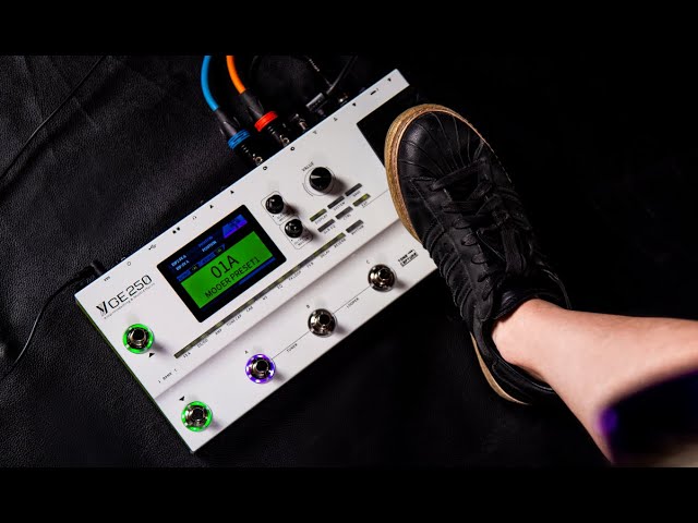 MOOER GE250 Amp modelling and Multi-effect - YouTube