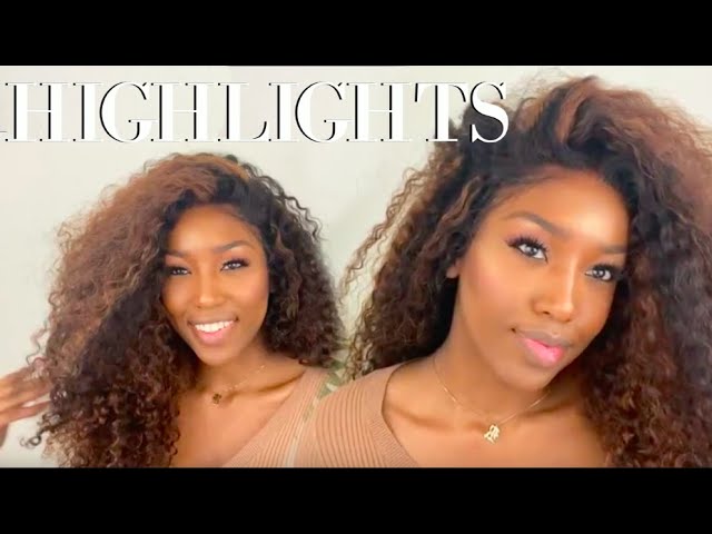 FULL TUTORIAL on How To Highlight Black Curly Hair - YouTube