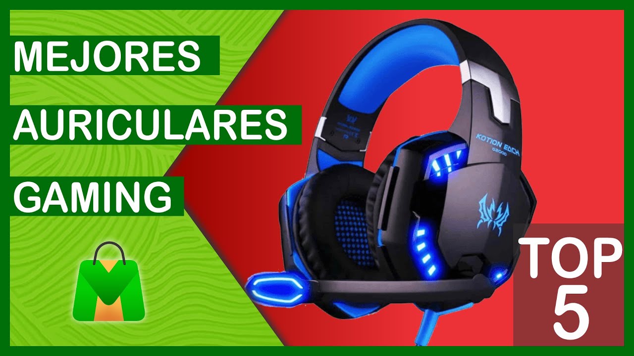 🔴 Los 5 MEJORES Auriculares Gaming más vendidos y BARATOS en   [Calidad/Precio] CASCOS GAMING 