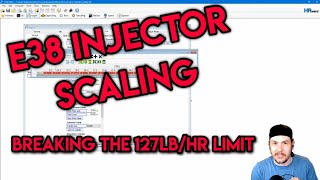 E38 Injector Scaling, Breaking That 127lb/hr Limit!