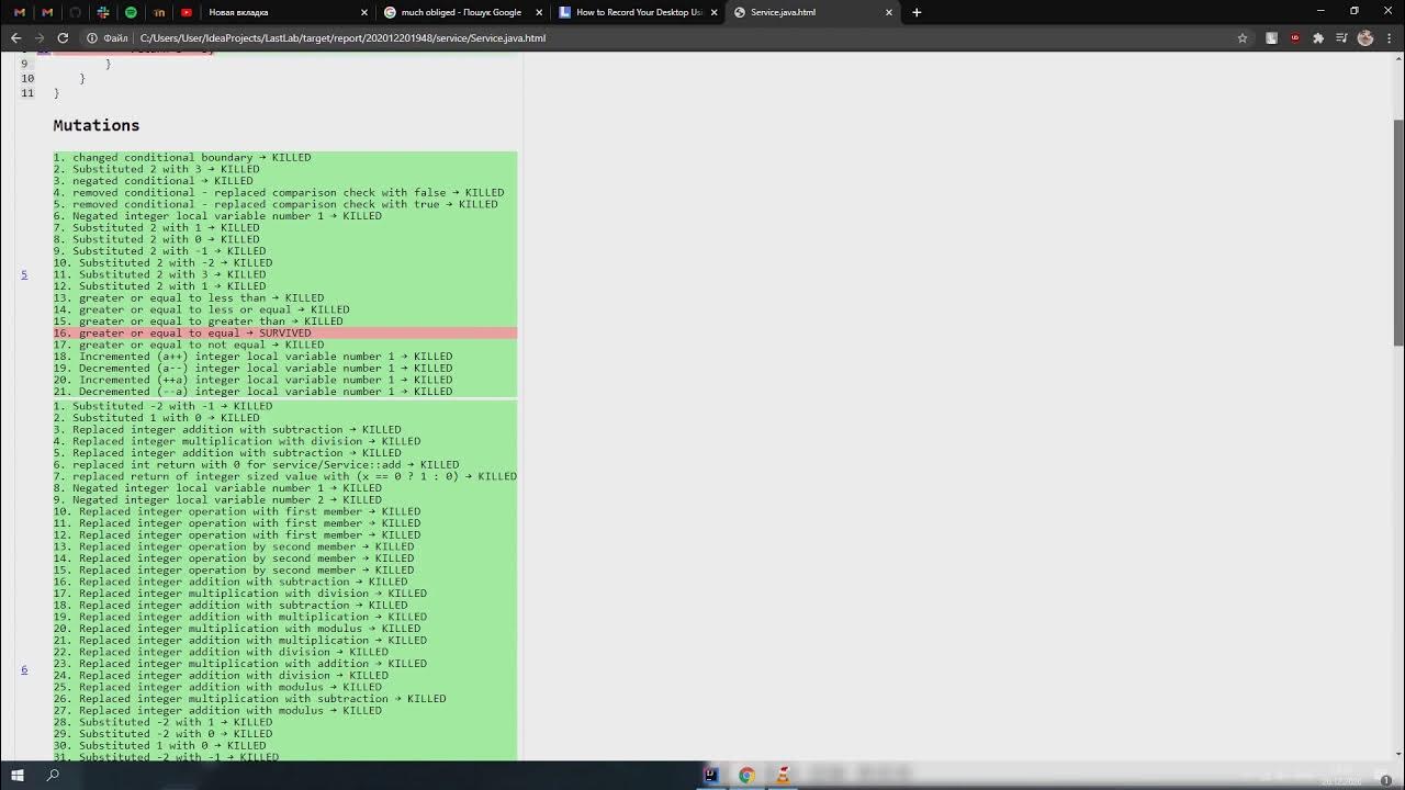 Java Pit Mutation Testing Example - YouTube