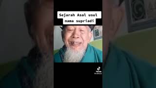 Sang Kinasih Dan Sejarah Asal Usul Nama Supriadi Komandan Jendral Supriadi Pemimpin Peta