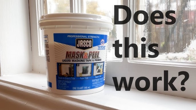  JASCO Liquid Mask & Peel, Liquid Masking Tape, 1 Quart : Tools  & Home Improvement