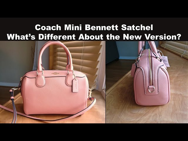 Coach Bennett Satchel Signature (Mini Light Pink)