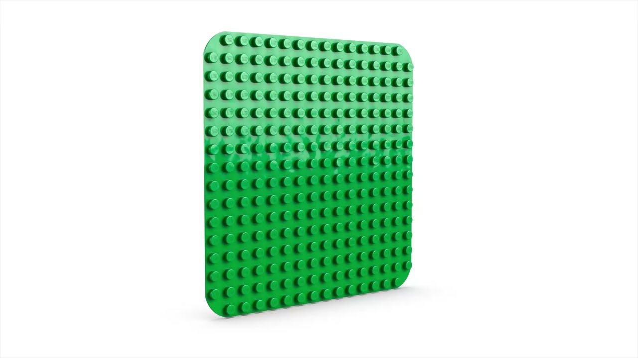 LEGO Duplo Green Construction Building Plate 10460