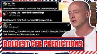 Boldest CFB Predictions For 2026 - Josh Pate's College Football Show