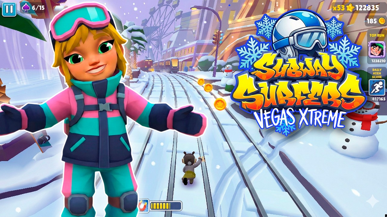 Subway Surfers LAS VEGAS WINTER XTREME 2026 : FULL GAMEPLAY