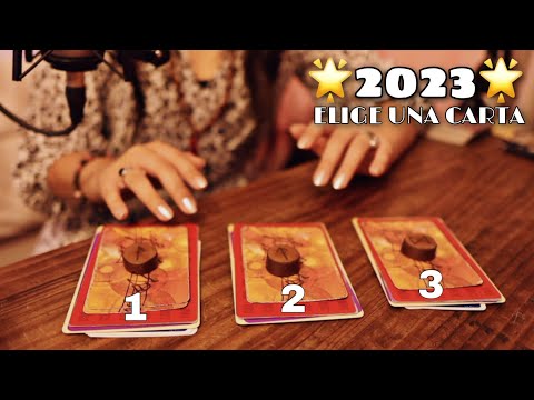 ASMR TAROT 🌙 cómo será tu año 2023? #eligeunacarta ✨ mensajes para conectar con tu mejor versión 💝
