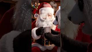 Santa’s Beard Freezes Panda Thaws It with Hot Cocoa | Nebula Shots