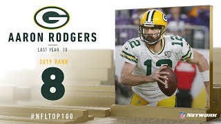 #8: Aaron Rodgers (QB, Packers) | Top 100 Players of 2019 | NFL