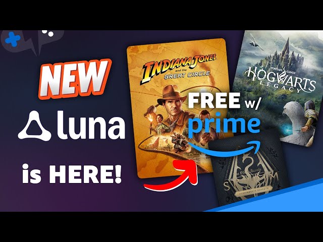 NEW Amazon LUNA is HERE! Luna PREMIUM & PRIME Gaming UPDATE