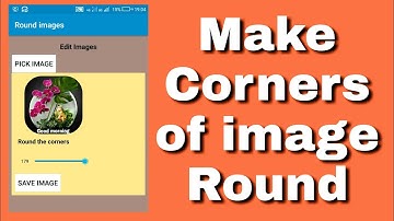 Round the corners of an image