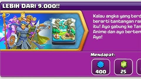 tantangan lebih Dari 9000 clash of clans. Apakah sesusah itu? mari kita buktikan      #clashofclans