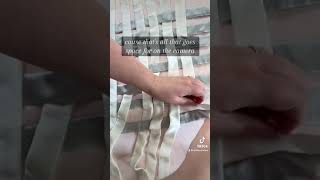 How satin is woven
