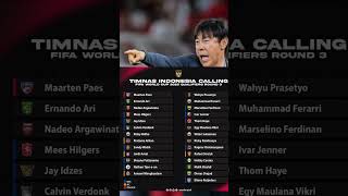 Daftar Lengkap Pemain Yang Dipanggil Shin Tae Yong Melawan Bahrain Dan Cina