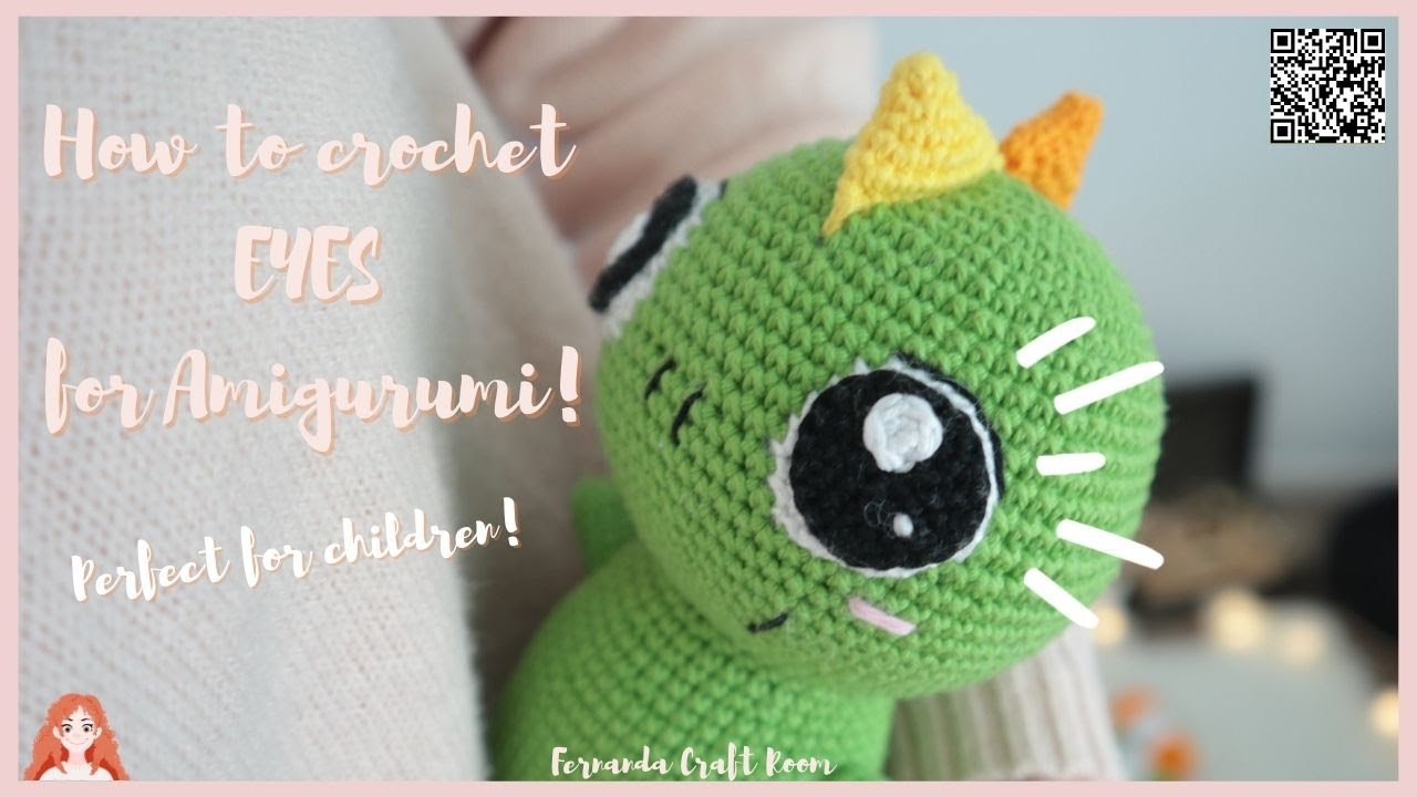 TUTORIAL EYES of Amigurumi Crochet Toy How to Design Beautiful Lively Face  Expression, Birthday -  Canada