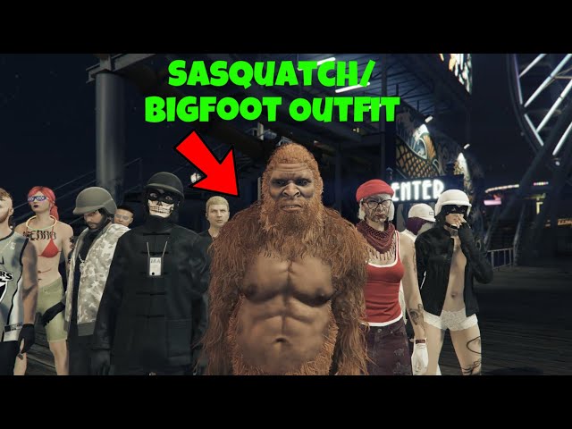 how to get bigfoot outfit on ps4 gta online2023｜TikTok Search